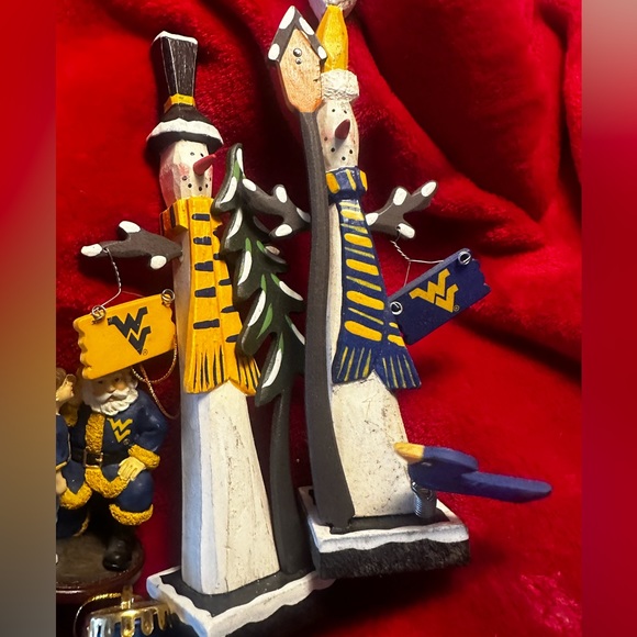 WVU West Virginia Mountaineers Christmas Ornament Bundle, Excellent condition. - Picture 10 of 10